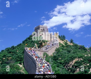 WanLi ChangCheng Patrimonio Mondiale vicino Pechino CINA Foto Stock