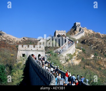 WanLi ChangCheng Patrimonio Mondiale vicino Pechino CINA Foto Stock