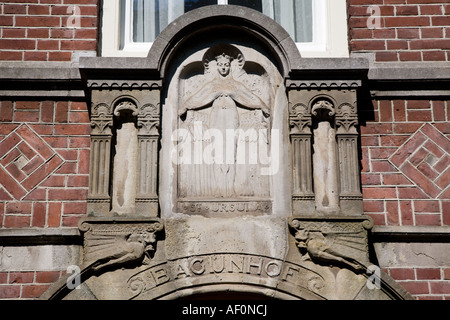 Begijnhof, Amsterdam, Paesi Bassi Foto Stock