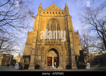 Princeton New Jersey Cappella dell Università di Princeton University Campus in autunno USA Foto Stock