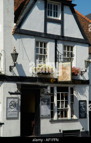 La storica Sun inn Castle Street Reading Berkshire England Foto Stock