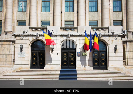 Ministero degli Interni e della riforma dell'amministrazione, Piata Revolutiei, Piazza della Rivoluzione, Bucarest, Romania Foto Stock