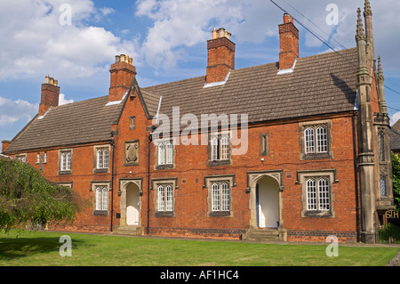 Alms case Spalding Lincolnshire Inghilterra Foto Stock