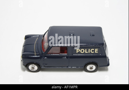 Polizia Corgi Mini van. Foto Stock