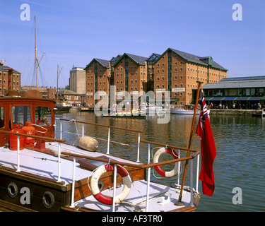 GB - GLOUCESTERSHIRE: Storica Gloucester Docks Foto Stock