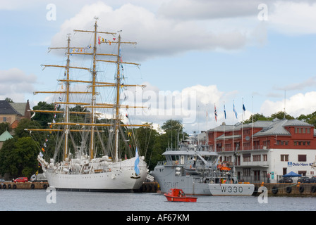 La Libertad - Argentina, ormeggiata nel porto di Oslo, Norvegia Foto Stock