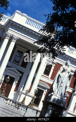 Le case del Parlamento europeo a Città del Capo in Sud Africa Foto Stock