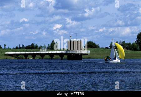 Alton serbatoio acqua vicino a Ipswich Suffolk, Regno Unito. Foto Stock