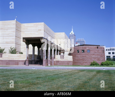 EITELJORG MUSEUM OF AMERICAN INDIANS & WESTERN ART (© GIORNO DI DORATURA MULLINS DIERDORF 1989) INDIANAPOLIS INDIANA USA Foto Stock