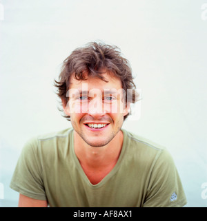 British attore Hugh Dancy presso il Guardian Hay Festival 2006 KATHY DEWITT Foto Stock