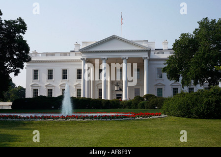 La Casa Bianca a Washington DC, Stati Uniti, STATI UNITI D'AMERICA Foto Stock