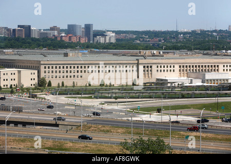 Il pentagono di Arlington, Virginia, Stati Uniti Foto Stock