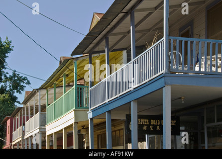 California Delta Regione Locke Chinatown Foto Stock