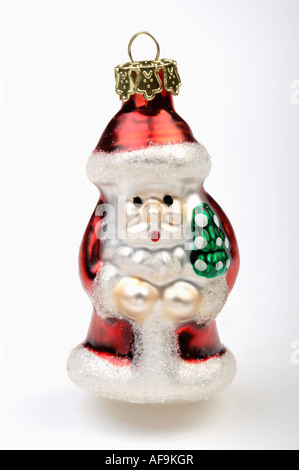 Decorazione di Natale, Babbo Natale, close-up Foto Stock