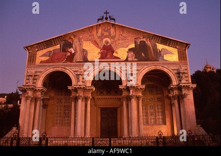 Israele,Mideast,Medio Oriente,Oriente,Terra Santa,religione,credenza,fede,bibbia,Ebreo,Ebraico,Ebraico,Gerusalemme,Chiesa di tutte le nazioni,Giardino a Geths Foto Stock