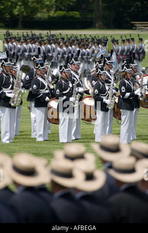 Cadetti marzo annuale Rassegna Alumni'Accademia Militare degli Stati Uniti a West Point Hudson Valley New York Foto Stock