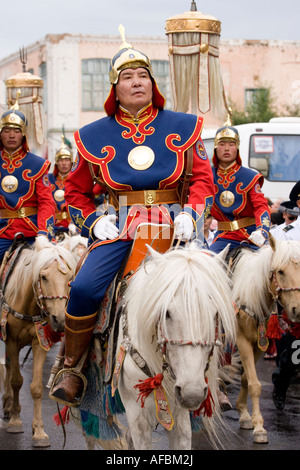 Apertura generale Naadam festival cerimonia Foto Stock