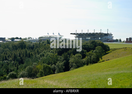 Goodwood Racecourse, West Sussex Foto Stock