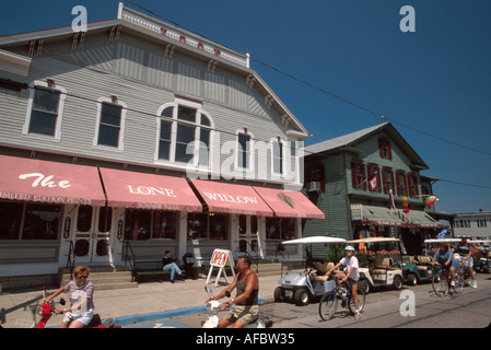 Ohio Lake Erie, South Bass Island, Put in Bay, Catawba Avenue Shops, shopping shopper shopping negozi di mercato mercati di mercato di acquisto di vendita, al dettaglio Foto Stock