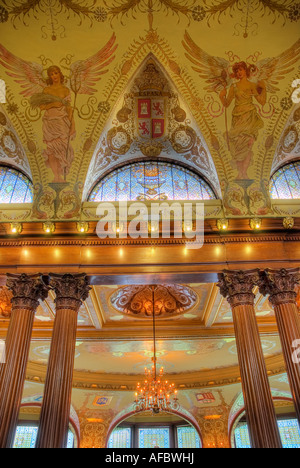 Sala da pranzo a Flagler College Foto Stock