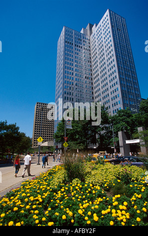 Pennsylvania,PA,Mid Atlantic,Quaker state,Allegheny County,Pittsburgh,Penn Avenue Gateway Center uffici, skyline della città,skyline della città,architectu Foto Stock