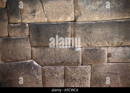 Geografia / viaggio, Perù, Cuzco, muro del periodo Inca (circa 1450 - 1536), Foto Stock