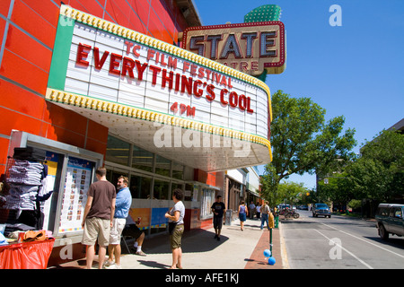 Il marchese di Traverse City film festival in un film a casa Foto Stock