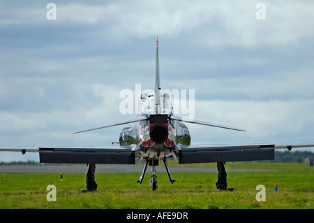 BAe Hawk T1 Vista posteriore Foto Stock