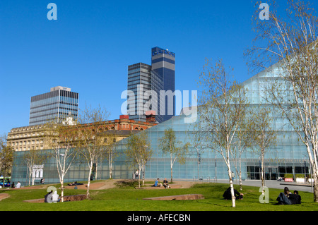 La CIS edificio che domina la skyline di Manchester Foto Stock