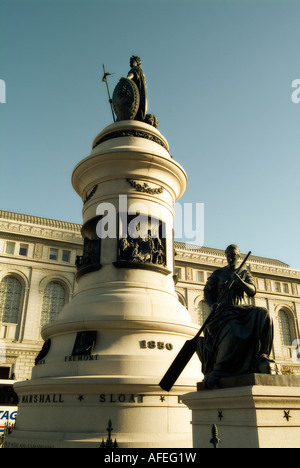 I Pionieri monumento (1894). Il Civic Center di San Francisco. Lo Stato della California. Stati Uniti d'America. Foto Stock