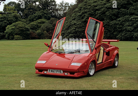 Lamborghini Countach anniversario 1988 a 90 Foto Stock