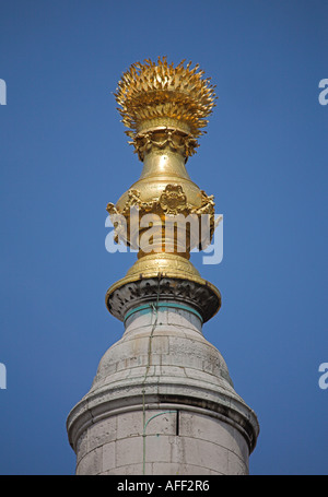 Il monumento memoriale al Grande Incendio di Londra 1666 Foto Stock