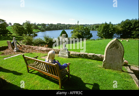 Cheshire Marbury Big semplice da St Michaels sagrato Foto Stock