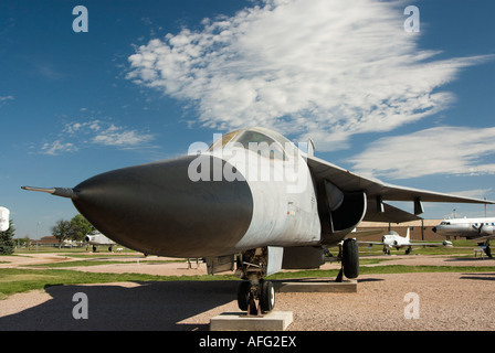 Un General Dynamics FB 111 Aardvark sul display del Dakota del Sud Air Space Museum vicino a Rapid City Estate 2007 Foto Stock