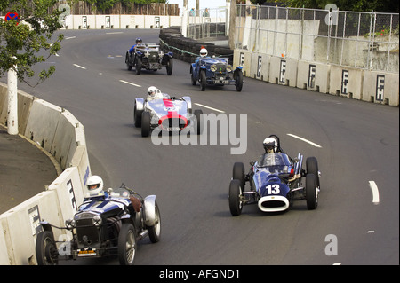 Fraser Nash 1926 ACE III 1956 Lycoming NZ 1956 Speciale e Fraser Nashes Classic Street Racing Dunedin Isola del Sud Foto Stock