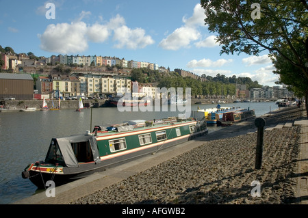 Baltic Wharf Floating Harbour Bristol Docks Inghilterra Foto Stock