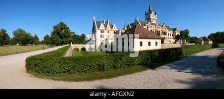 Castello di Grafenegg Austria Inferiore nel quartiere del vino Foto Stock
