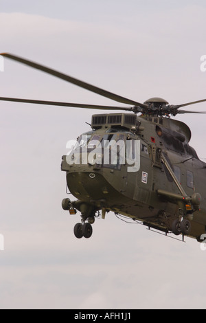 Royal Navy Sea King HC4 Commando trasporto truppa assualt elicottero Foto Stock