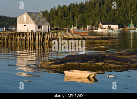 Porto di Stonington, Maine, Luglio 2006 Foto Stock