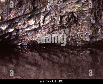 Rydal Grotta, Cumbria, Regno Unito Foto Stock