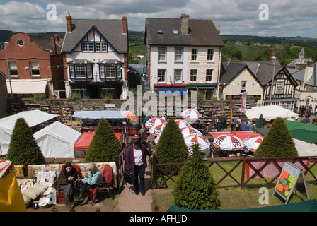 Hay-on-Wye festival Hay Festival of Letteratura & Arti Powys Galles REGNO UNITO 2006 2000 HOMER SYKES Foto Stock