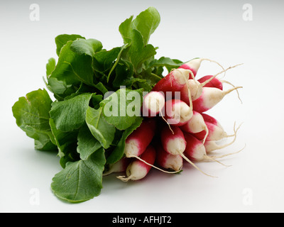 Prima colazione francese ravanelli Foto Stock