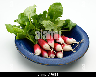 Prima colazione francese ravanelli Foto Stock