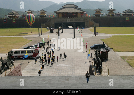 Dongyang Hengdian Film e TV La città Foto Stock