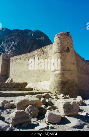 Il Sinai Egitto St Catherines Monastero Mosè vide Roveto Ardente Sinai Foto Stock