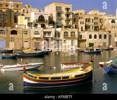 MT - Malta: Spinola Porto di San Giuliano Foto Stock