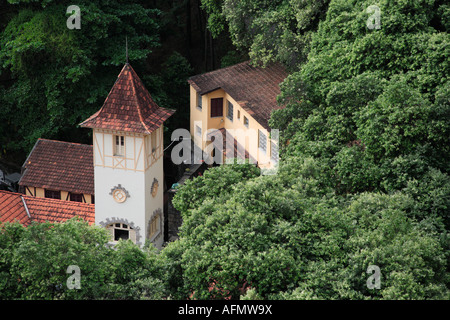 Brasile Rio de Janeiro Portugese architettura coloniale distretto Lapa Foto Stock