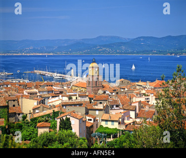 Saint tropez Cote d Azur Francia Foto Stock