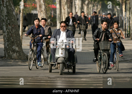 Pista ciclabile Foto Stock