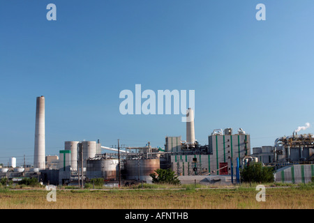 ADM produzione di Ethanol facility, Cedar Rapids Iowa Foto Stock